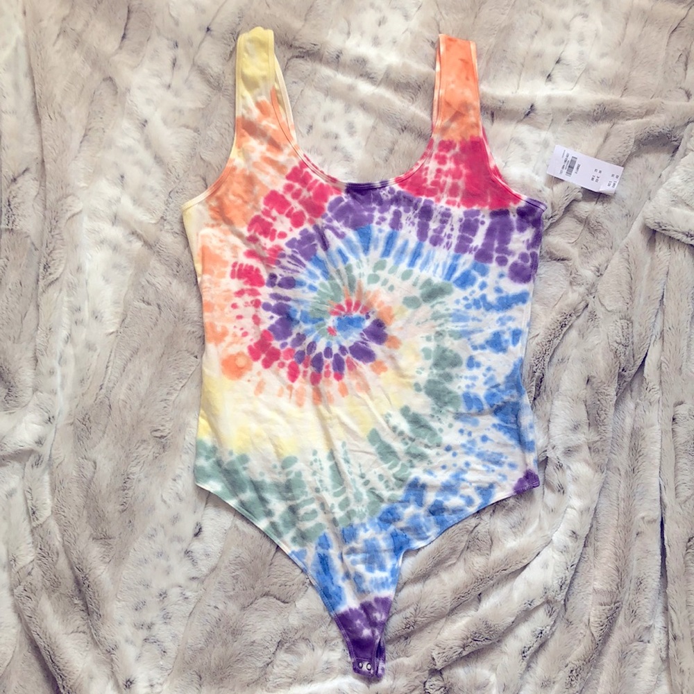 Abercrombie & Fitch Tie Dye Bodusuit